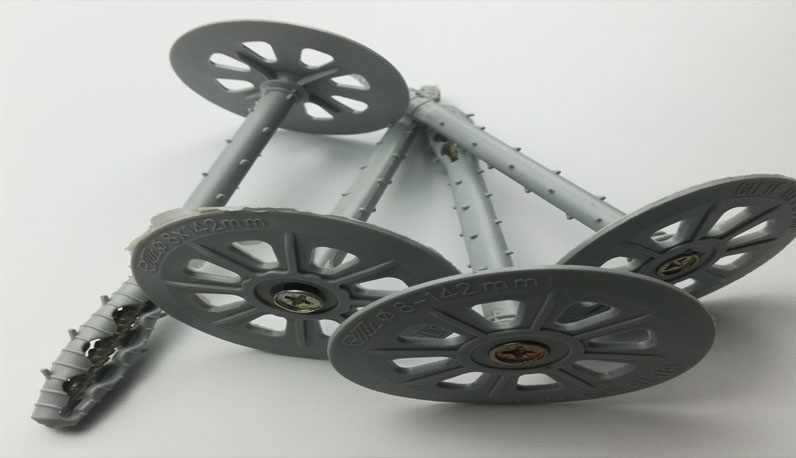 保溫釘由三部分構成主要用于外墻保溫系統(tǒng)